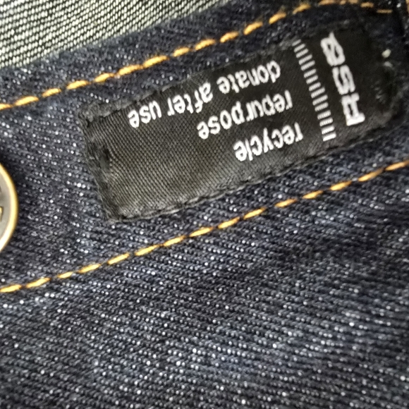 RSQ 2fer Hooded Denim Jacket – Size XL (NWT) - Picture 6 of 7